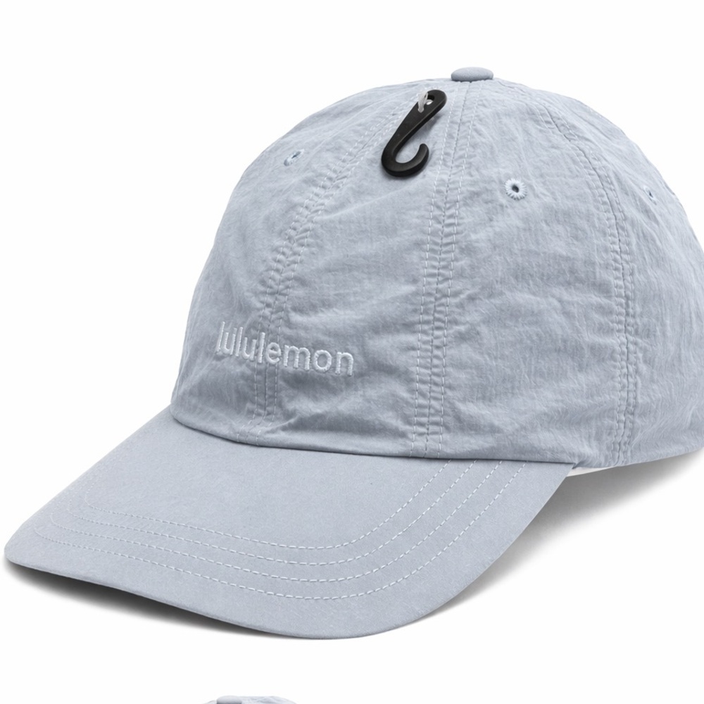 lululemon Classic Ball Cap L/XL Light Blue Adjustable Running Hat NWT